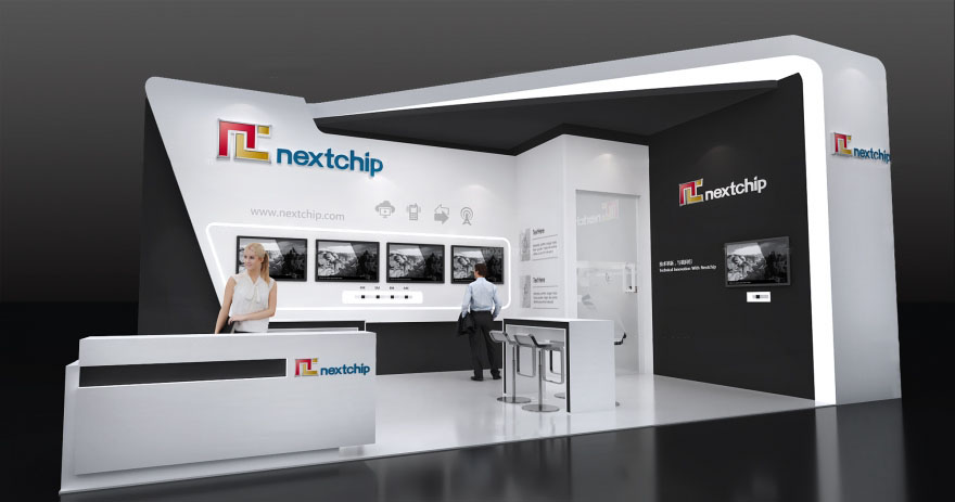 安防展台搭建-nextchip-深圳展台搭建